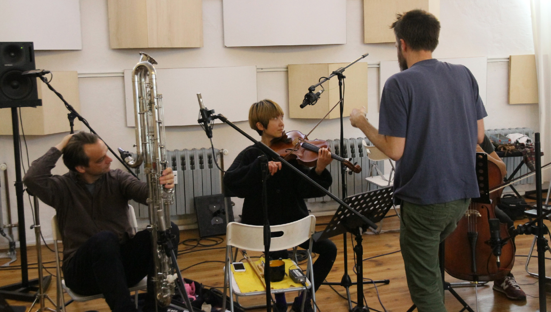 2019-07-08 Ame Zek's 'Unfinished sense of time' im Studio Börne45